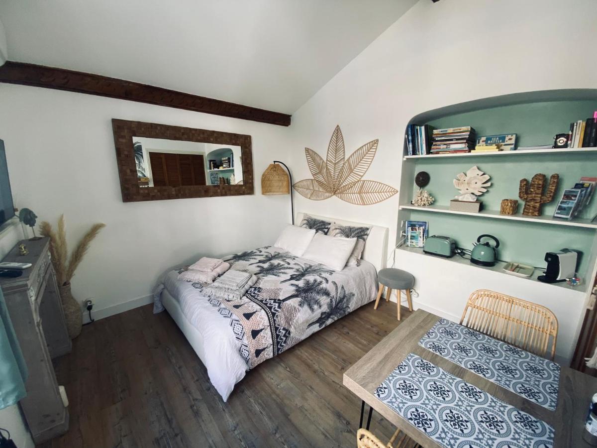 Jolie Studio Climatise Avec Parking Et Proche De La Mer 卡尔特汉 外观 照片